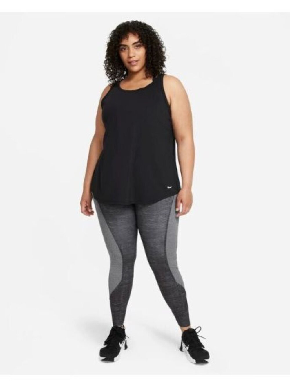 NEW Nike Women's Plus 2X Dri-FIT One Luxe Mid-Rise Leggings NWT $100 - Picture 6 of 6